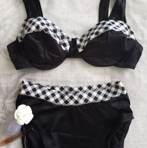 Kathy Ireland High Waisted Bikini 👙